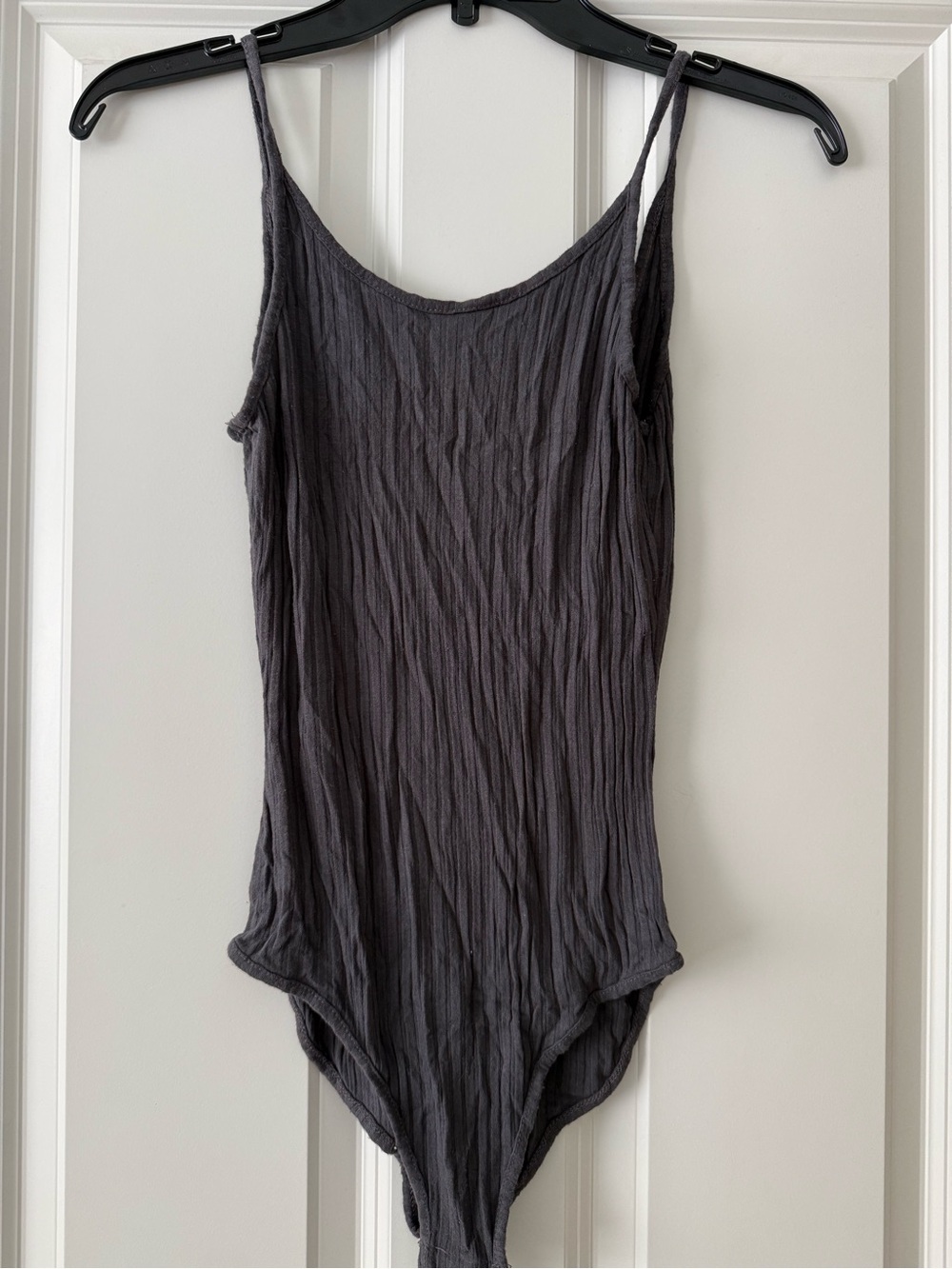 Urban Outfitters Charcoal Gray Bodysuit